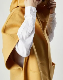 Lou Andrea Vestes, Blousons|Cape 100% Laine Lea ocre