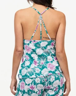Passionata Lingerie, Nuit|Caraco Naya imprimé grandes fleurs multicolore