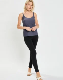 Chantelle Lingerie, Nuit|Caraco Softstretch gris caché