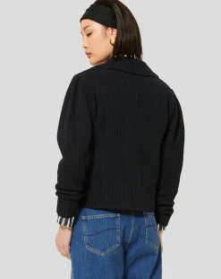 Tara Jarmon Gilets Et Cardigans|Cardigan 100% Laine Goldie nuit