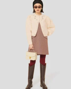 Tara Jarmon Gilets Et Cardigans|Cardigan 100% Laine Gustave écru