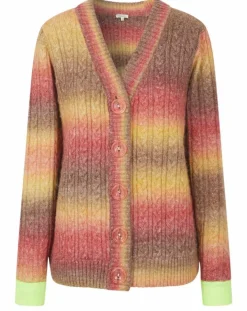 Manoush Gilets Et Cardigans|Cardigan Arc-en-ciel kaki