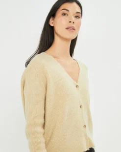Lauren Vidal Gilets Et Cardigans|Cardigan Elsa avoine