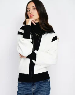 Assuili Gilets Et Cardigans|Cardigan en Cachemire mélangé Claudia naturel