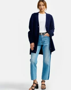 Bellerose Gilets Et Cardigans|Cardigan en Laine & Coton Gadand america