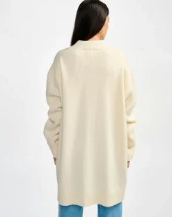 Bellerose Gilets Et Cardigans|Cardigan en Laine & Coton Gadand natural