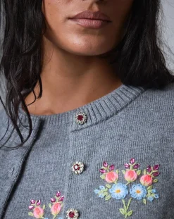 Manoush Gilets Et Cardigans|Cardigan en Laine mélangée Bcbg gris