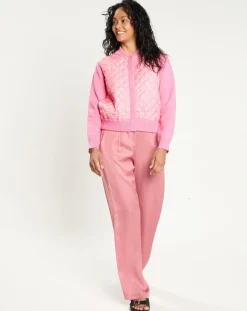 Manoush Gilets Et Cardigans|Cardigan en Laine mélangée Nuage rose