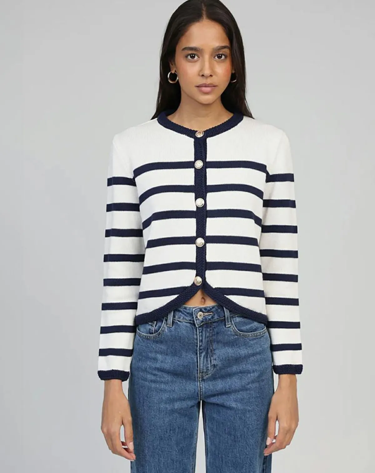 An'ge Gilets Et Cardigans|Cardigan Labiba ecru