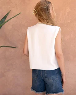 An'ge Gilets Et Cardigans|Cardigan Levamaya ecru