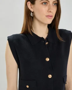 An'ge Gilets Et Cardigans|Cardigan Levamaya marine