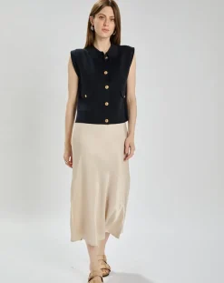 An'ge Gilets Et Cardigans|Cardigan Levamaya marine