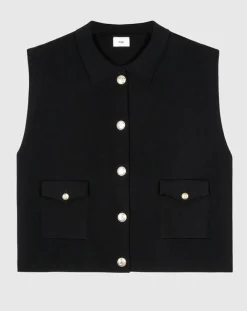 An'ge Gilets Et Cardigans|Cardigan Levamaya noir