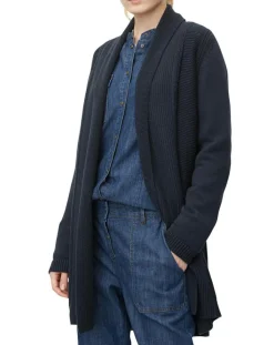 Marc O'Polo Gilets Et Cardigans|Cardigan long bleu marine