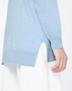 Yerse Gilets Et Cardigans|Cardigan O-Bondi bleu clair