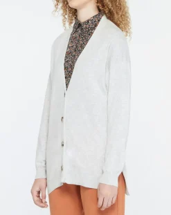 Yerse Gilets Et Cardigans|Cardigan O-Bondi gris clair
