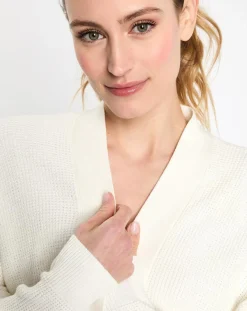 Esprit Gilets Et Cardigans|Cardigan ouvert blanc