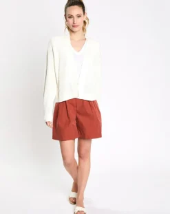 Esprit Gilets Et Cardigans|Cardigan ouvert blanc