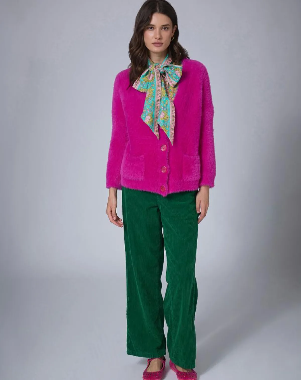 Manoush Gilets Et Cardigans|Cardigan Oversize Nounours rose