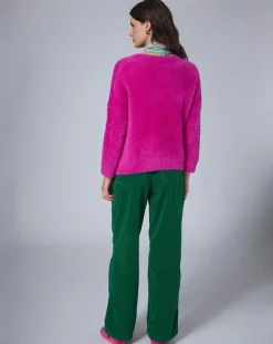 Manoush Gilets Et Cardigans|Cardigan Oversize Nounours rose