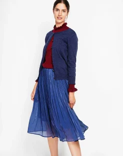 Assuili Gilets Et Cardigans|Cardigan Perrine bleu nuit