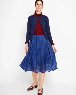 Assuili Gilets Et Cardigans|Cardigan Perrine bleu nuit