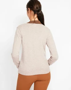 Assuili Gilets Et Cardigans|Cardigan Perrine desert