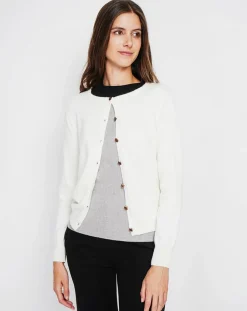 Assuili Gilets Et Cardigans|Cardigan Perrine naturel