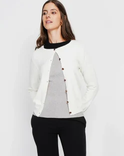 Assuili Gilets Et Cardigans|Cardigan Perrine naturel