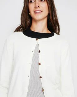 Assuili Gilets Et Cardigans|Cardigan Perrine naturel