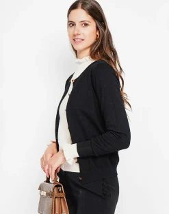 Assuili Gilets Et Cardigans|Cardigan Perrine noir