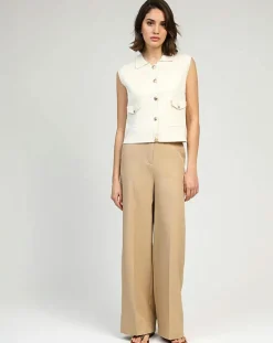 An'ge Gilets Et Cardigans|Cardigan Vamaya ecru