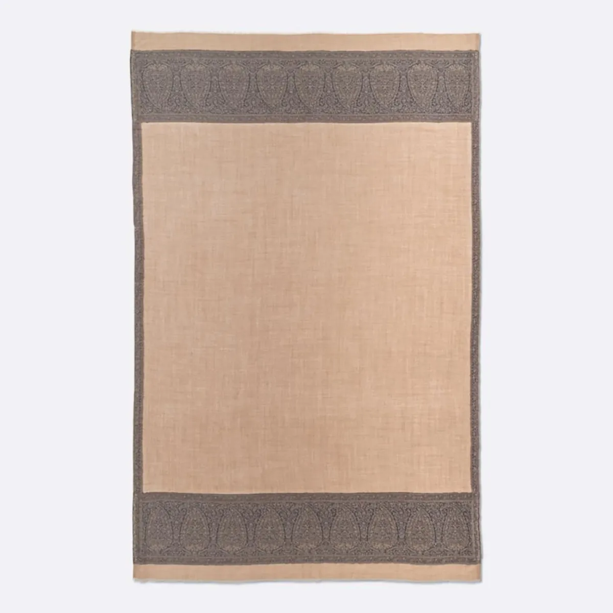 Petrusse Echarpes, Foulards|Carré 100% Soie Elisee sable - 130x200 cm