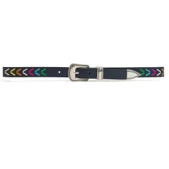 Wild Ceintures|Ceinture en Cuir Kimmy marine