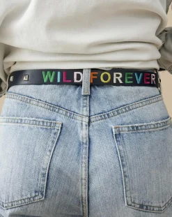 Wild Ceintures|Ceinture en Cuir Kimmy marine