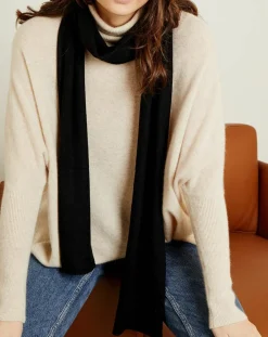 Miss Cashmere Echarpes, Foulards|Écharpe 100% Cachemire Margaux noire