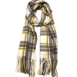 Winter Time Echarpes, Foulards|Écharpe Charline à carreaux beige