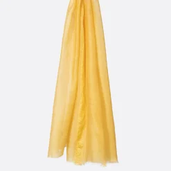 Petrusse Echarpes, Foulards|Écharpe en Laine & Soie Elegie mimosa - 70x200 cm