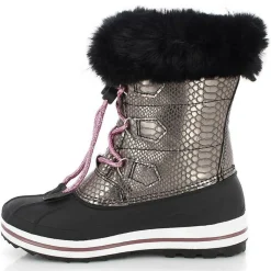 Kimberfeel Bottines|Chaussures de Montagne Diana fourrées noir/argenté