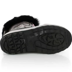 Kimberfeel Bottines|Chaussures de Montagne Diana fourrées noir/argenté
