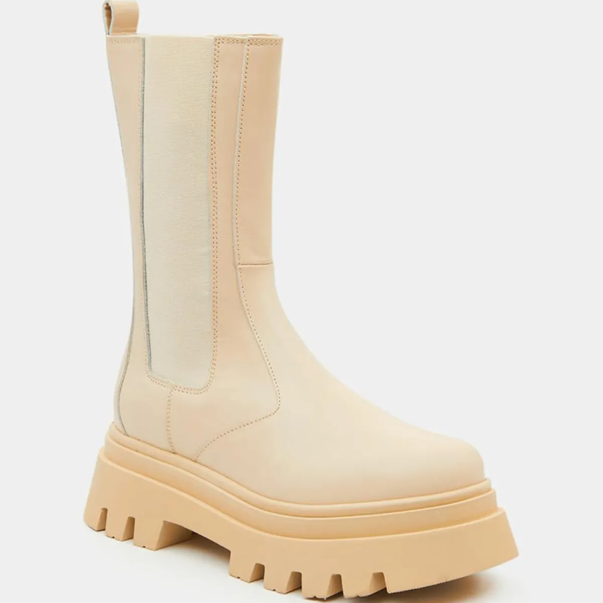 Alohas Bottines|Chelsea Boots en Cuir All R écrues