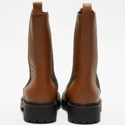 Apologie Bottines|Chelsea Boots en Cuir Carmen camel