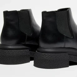 Stuart Weitzman Bottines|Chelsea Boots en Cuir Charli Sportlift noires