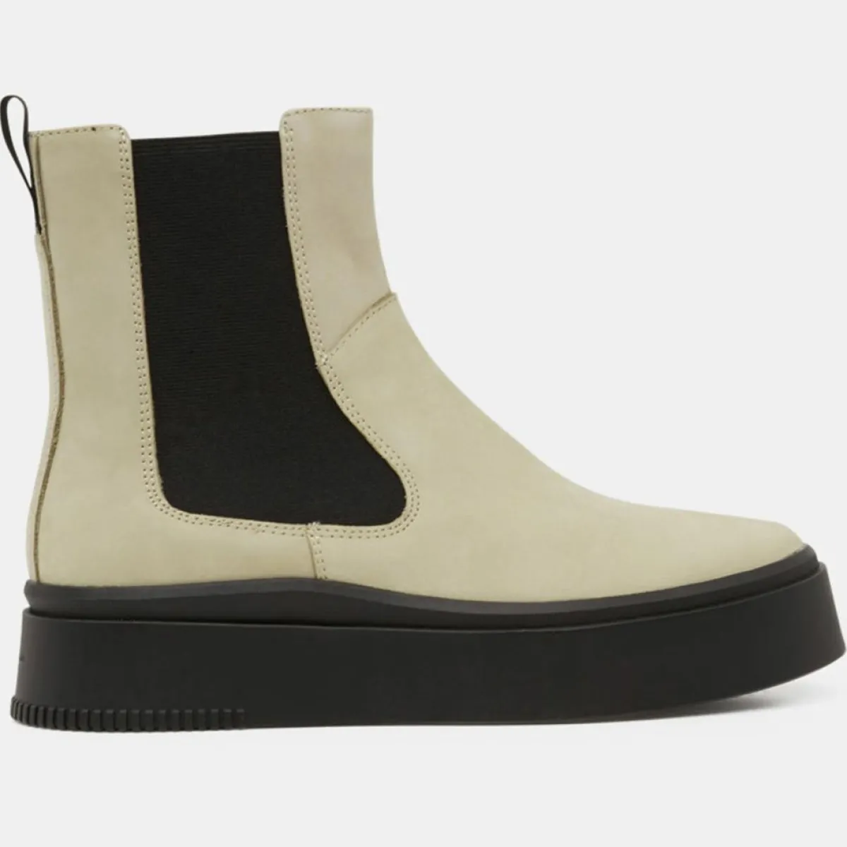 Vagabond Bottines|Chelsea Boots en Cuir écrues