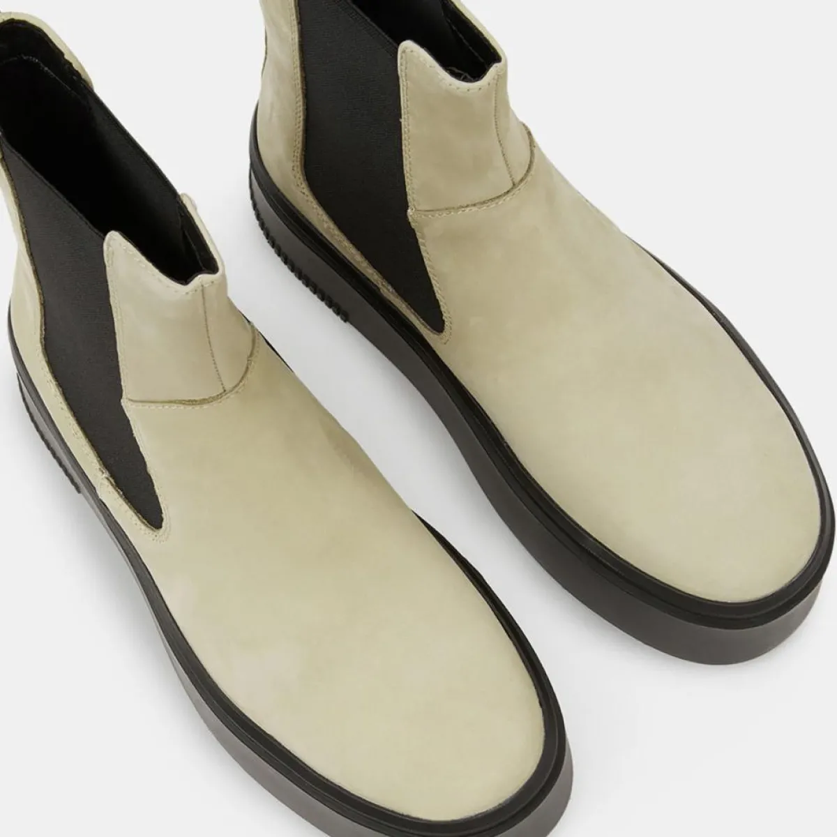 Vagabond Bottines|Chelsea Boots en Cuir écrues