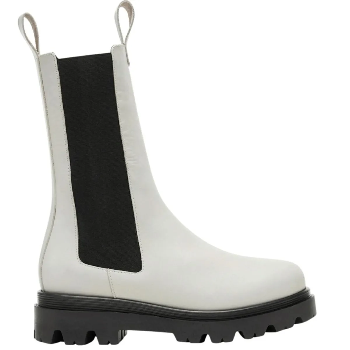 Flattered Bottines|Chelsea boots en Cuir Lia crème