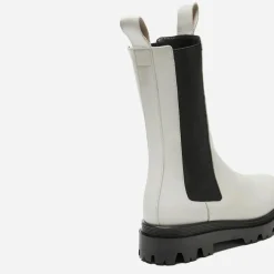 Flattered Bottines|Chelsea boots en Cuir Lia crème