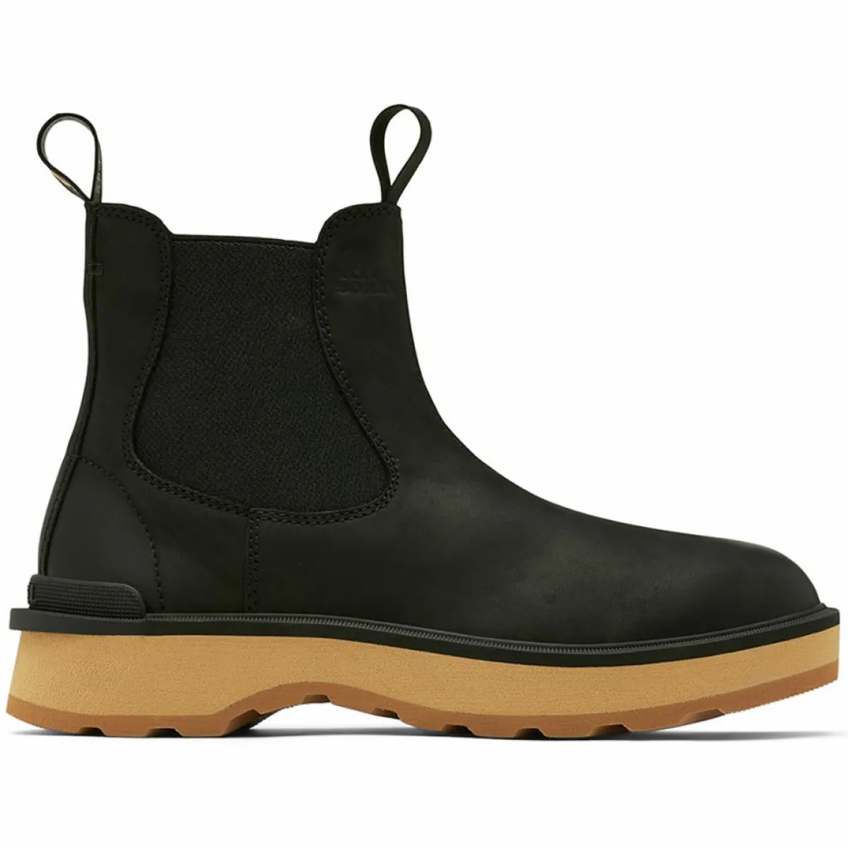Sorel Bottines|Chelsea boots en Velours de Cuir Hi-Line noires