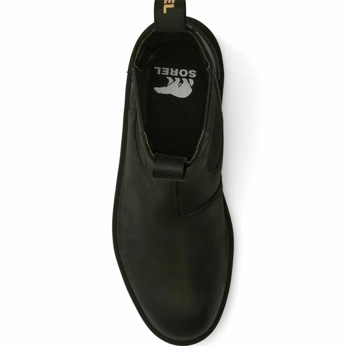 Sorel Bottines|Chelsea boots en Velours de Cuir Hi-Line noires