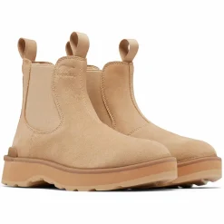 Sorel Bottines|Chelsea boots en Velours de Cuir Hi-Line camel
